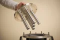 Ta bort locket på magnetitfiltret boilermag XL