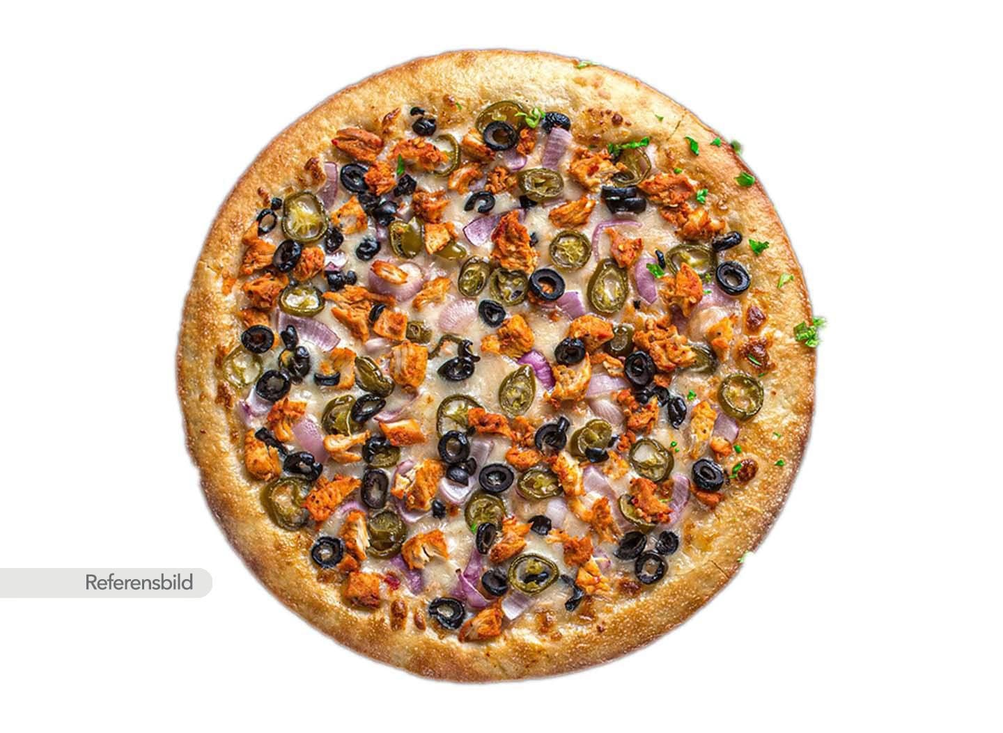 11. Kycklingpizza