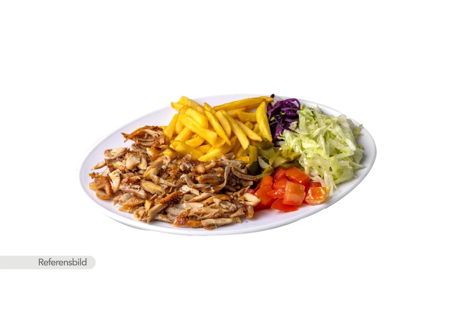 Kycklingkebab Tallrik Normal