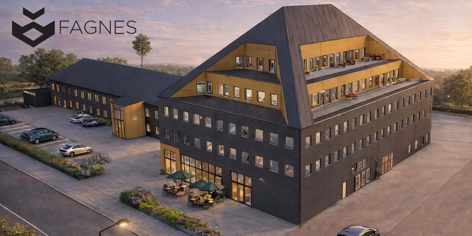 Kontorshotellet i Norremark byggs ut