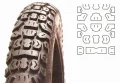 Däck 3.00-16 tt Enduro