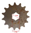 Framdrev 15 Kugg Suzuki TS50ER/Yamaha Chappy