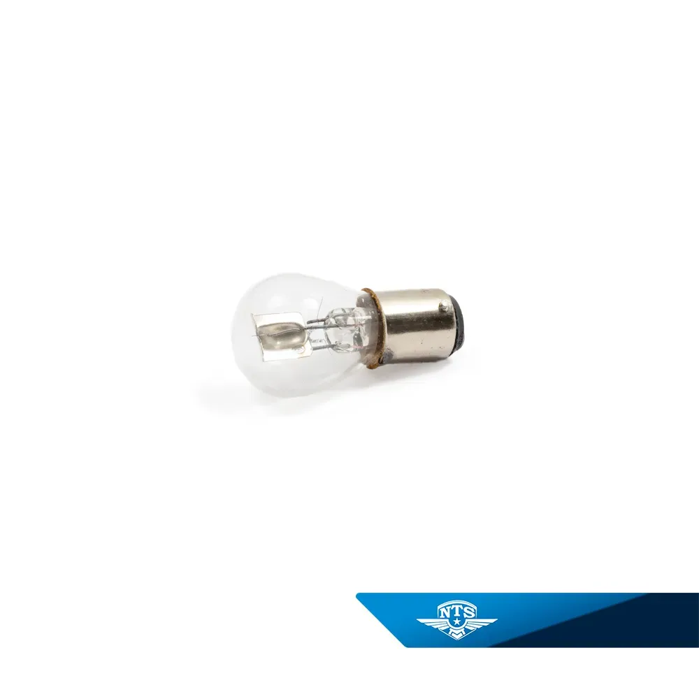 Glödlampa (BAX15D) 6 volt, 15/15 watt.