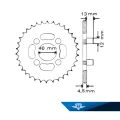 Bakdrev Monark & Crescent, 28 kugg. Passar Grimeca 105mm nav.
