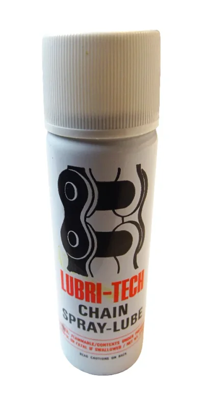 Lubri-Tech Chain Spray-Lube - högkvalitativ smörjolja för öppna kedjor ca 57 g