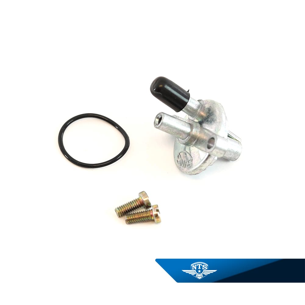 Flottörlock Sachs, till 8,5-13mm Bingförgasare. Komplett.