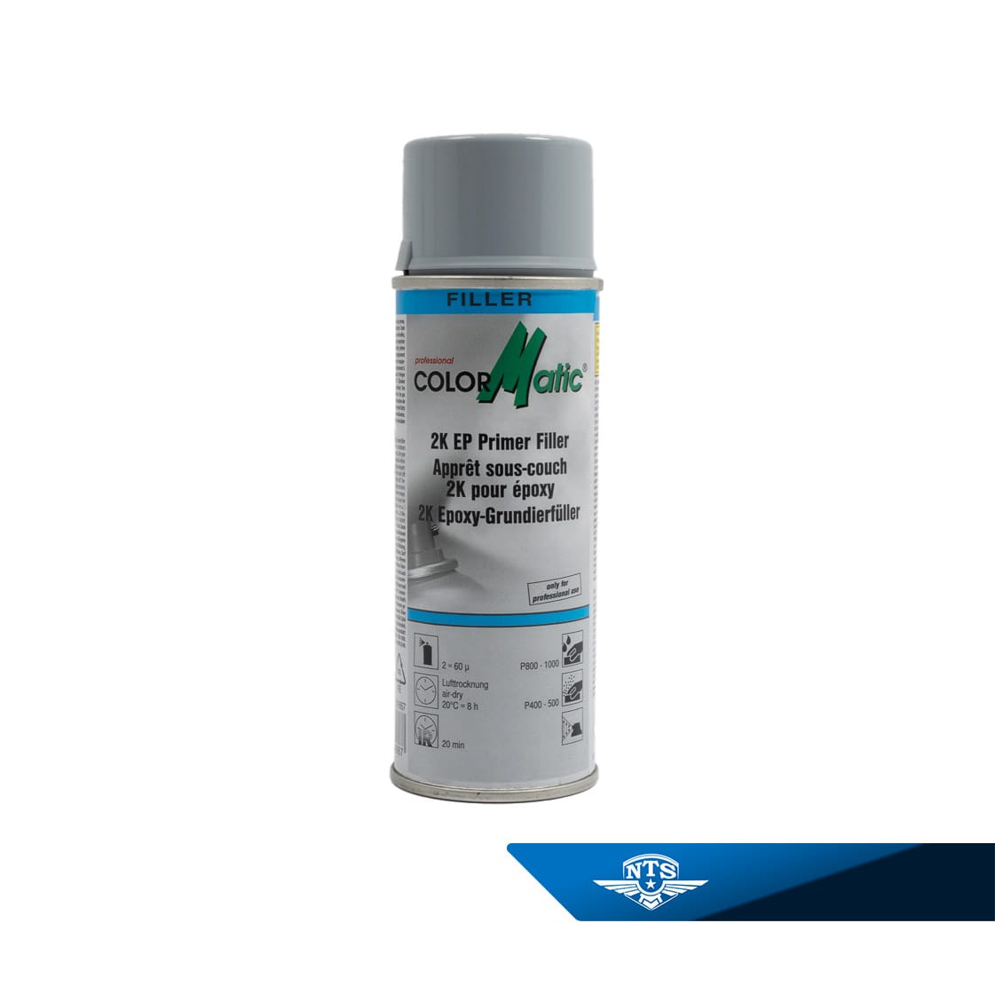 Epoxy-Primer 2K ljusgrå (200ml)