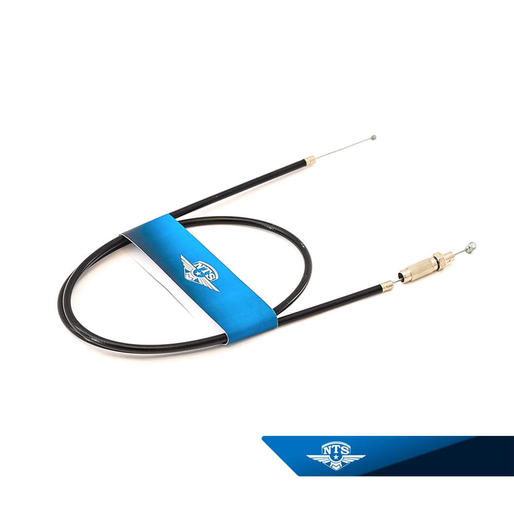 Gaswire, Svart Standardlängd Zundapp, Kreidler, Monark & Crescent.