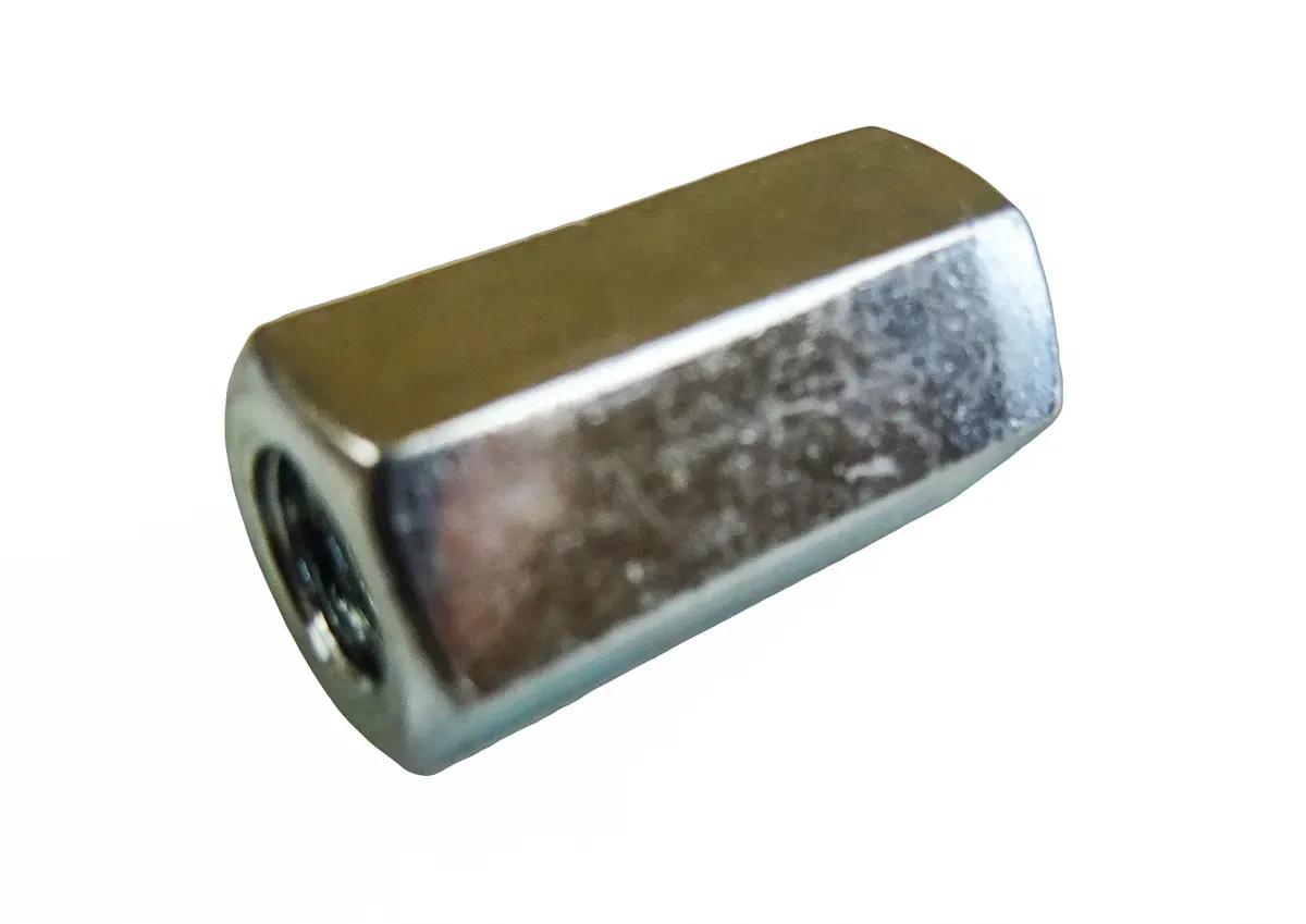 Långmutter, M7x22mm. Zundapp m.fl.