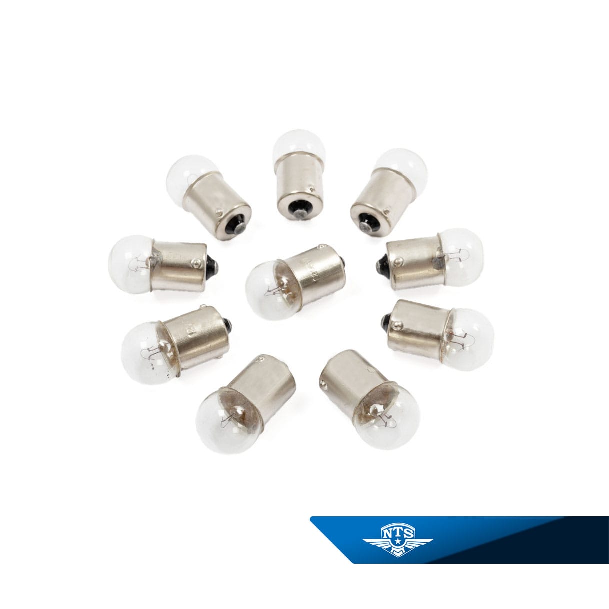 10-pack glödlampa (BA15S) 6 volt, 10 watt.