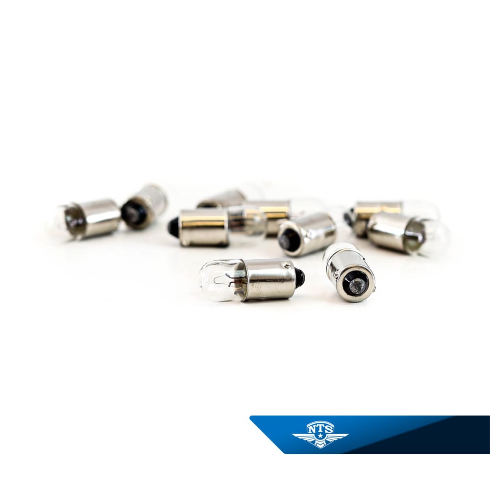 10-pack glödlampa (BA9S) 6 volt, 3 watt.