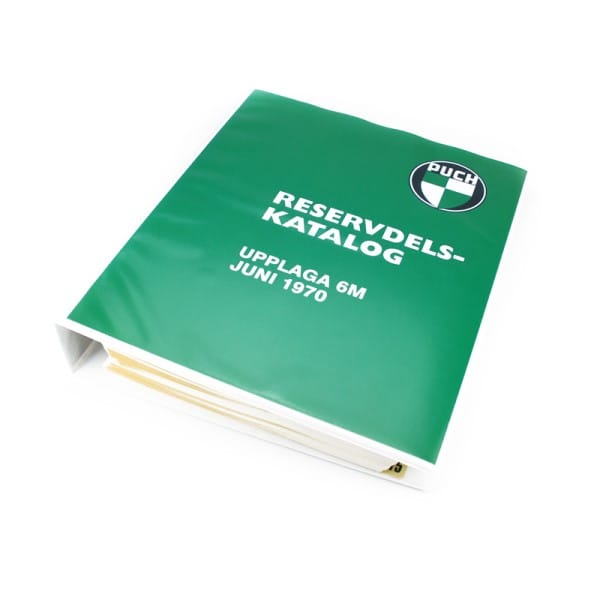 Reservdelskatalog Puch 6M -1970