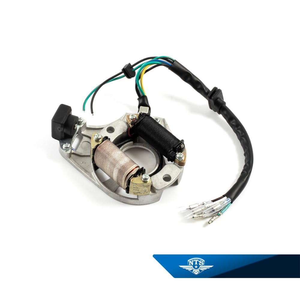 Stator Lifan Modell med el o kickstart. 4 takt liggande cylinder