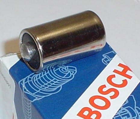 Kondensator 18mm, äkta Bosch för lödning.