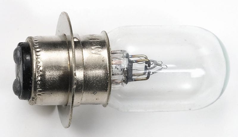 Glödlampa (PX15D) 6V, 25/25W.