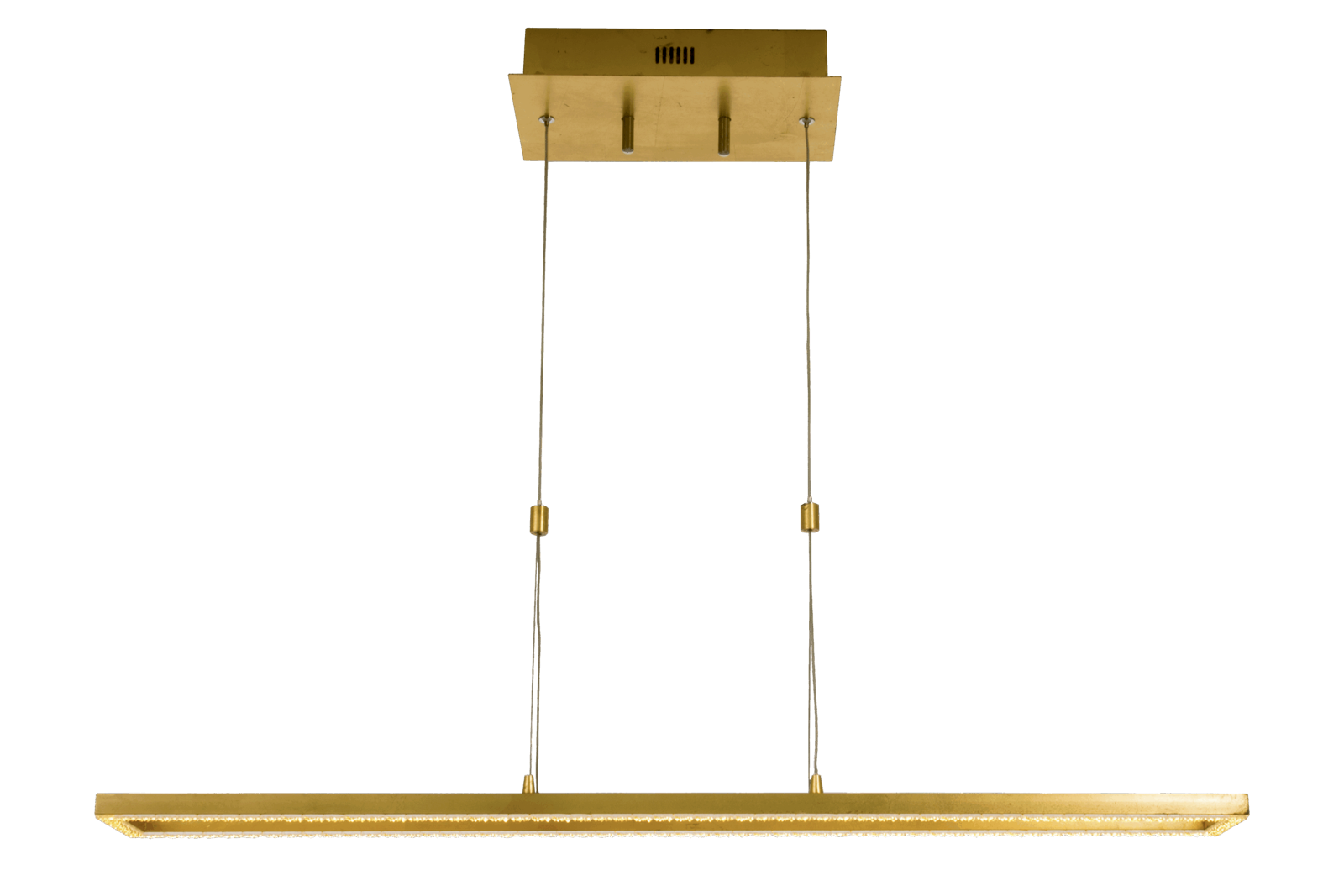Gemini taklampa bladguld
