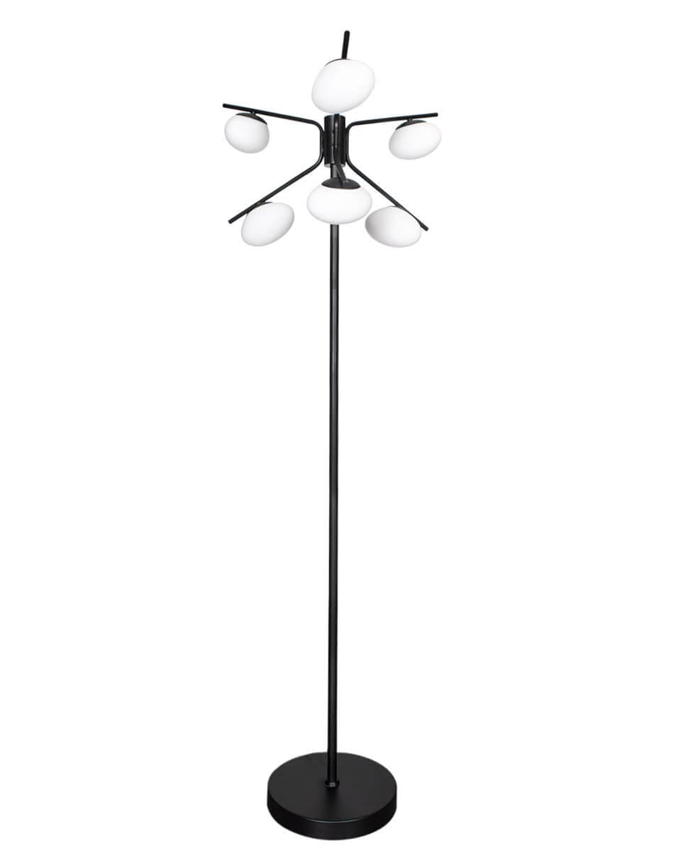 Imperia golvlampa matt svart
