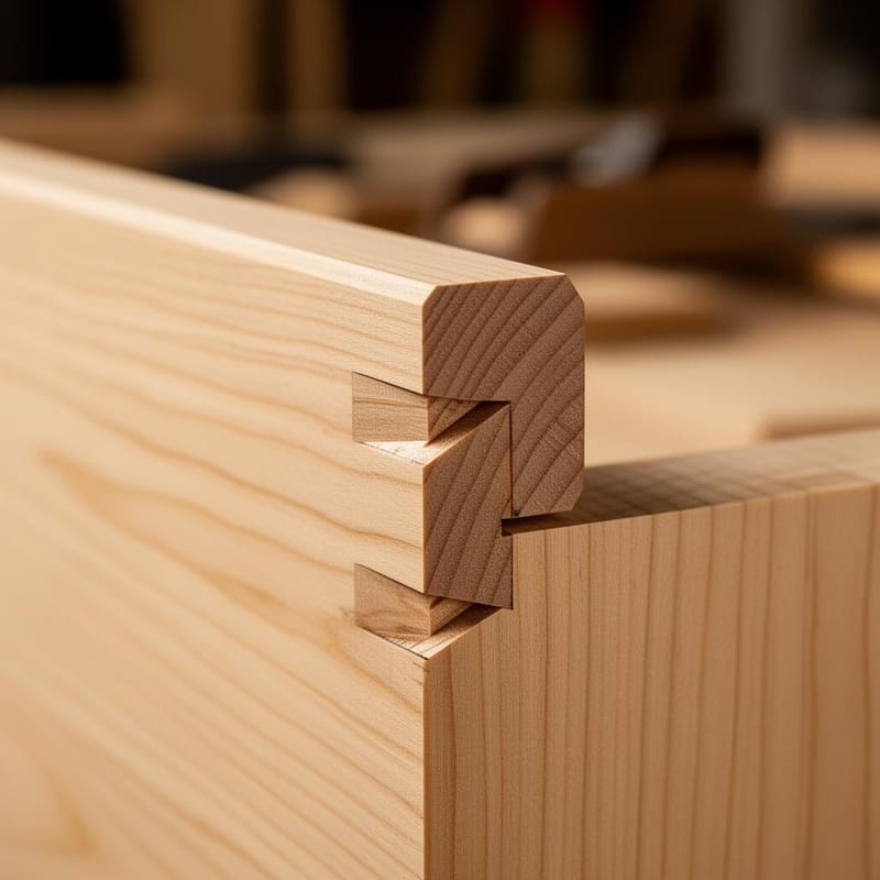 Finsnickeri detalj