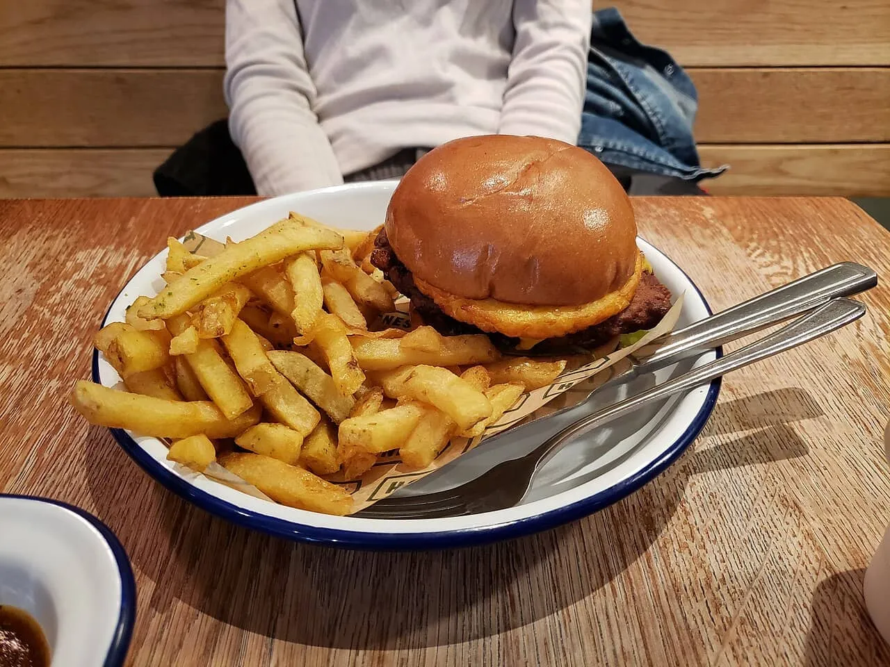 Test Halloumi Burger