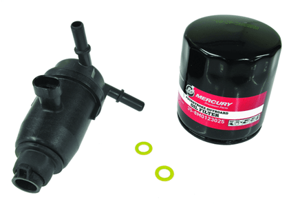 100-timmars servicesats till nya V6 3,4 L och V8 4,6L Mercury utombordare