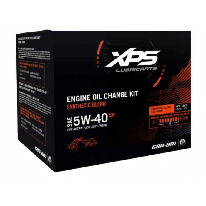 4T 5W-40 SYNTHETIC BLEND OIL CHANGE KIT FOR ROTAX 1330 ENGINE