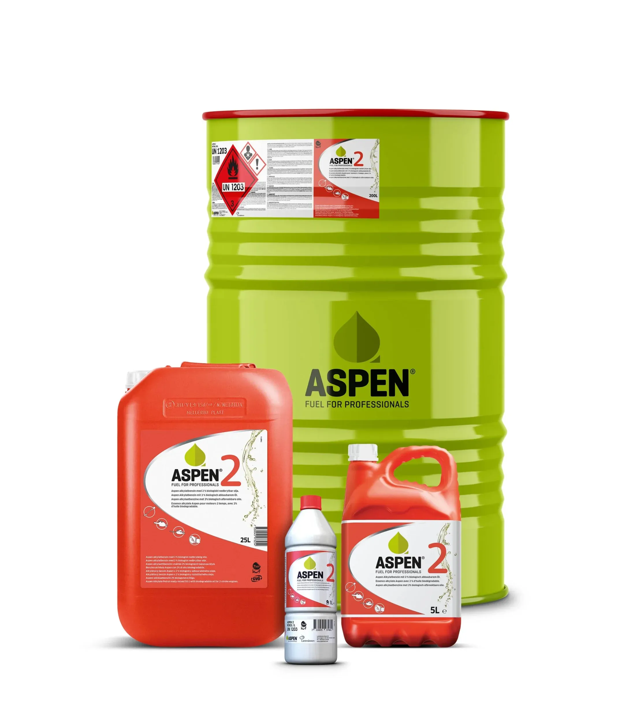 ASPEN 2 5L Alkylatbensin 2- takt