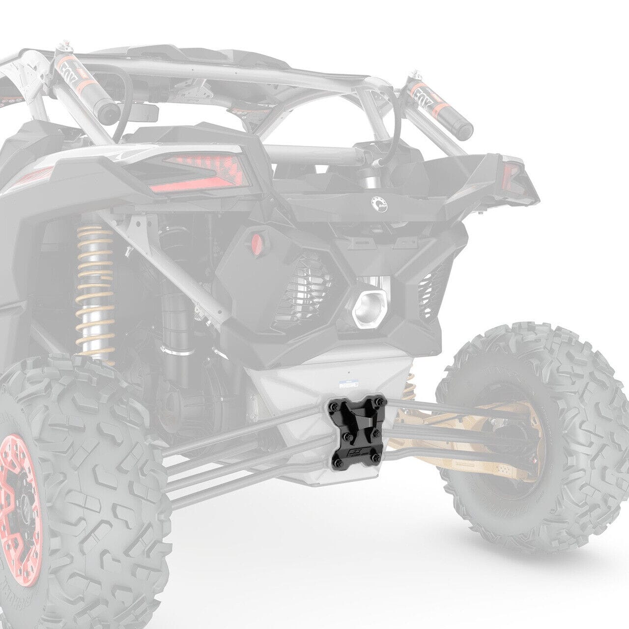 BRP REAR PULL PLATE BLACK