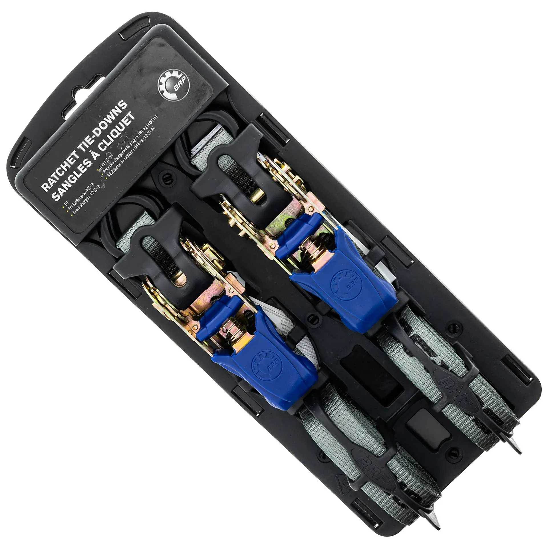BRP spännband blå 2-pack