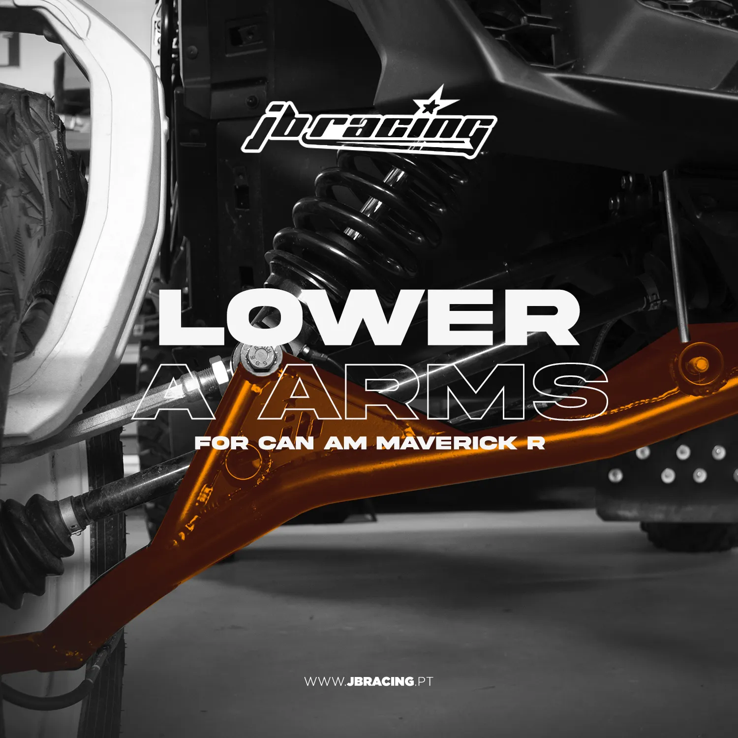 Can-Am Maverick R Undre bärarmar fram