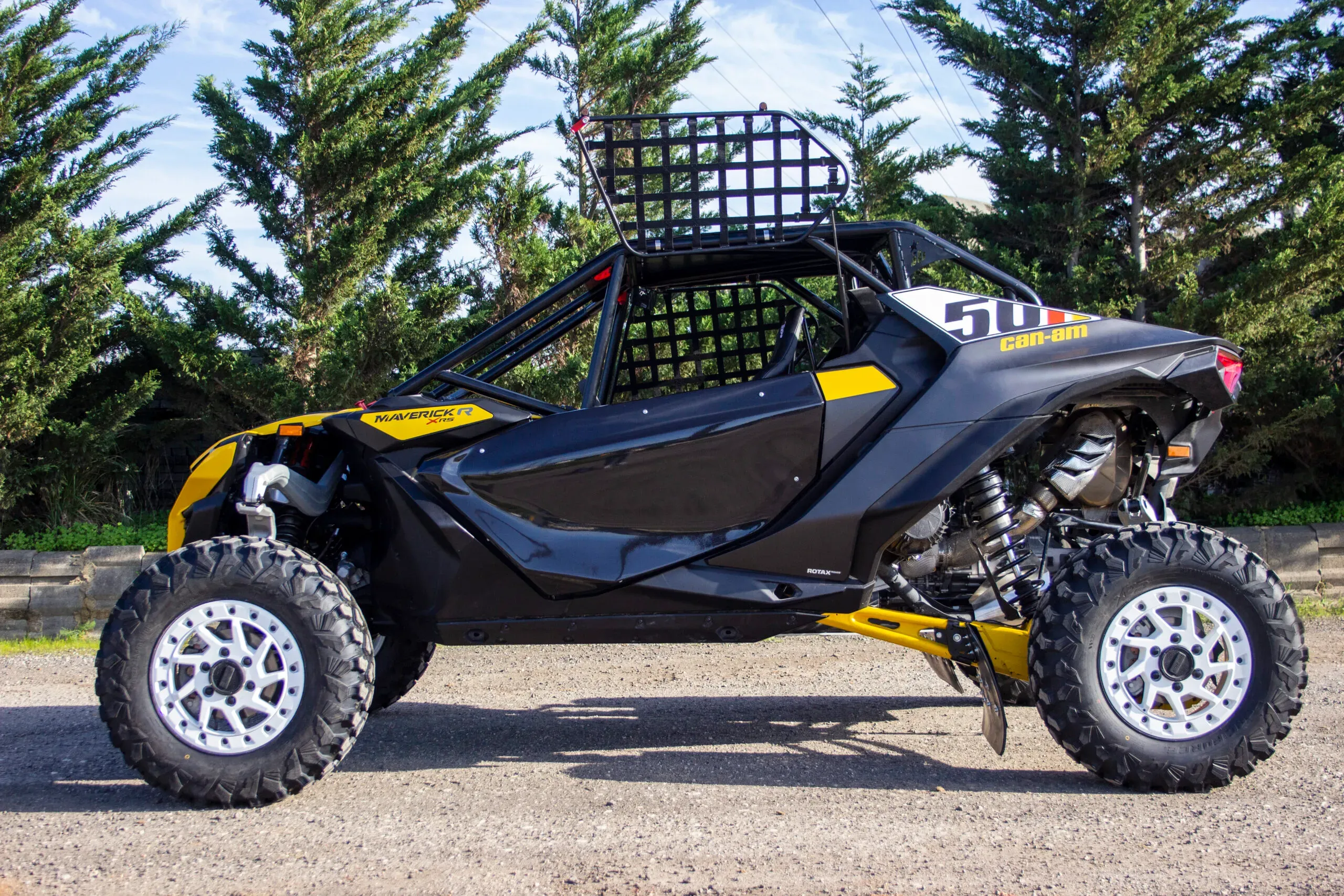 Fiber Doors Incl Structure Can-Am Maverick R 1kit