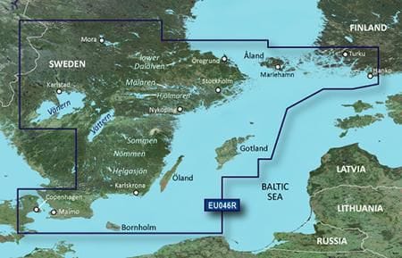 Garmin BlueChart g3 HXEU046R - Sweden, Southeast