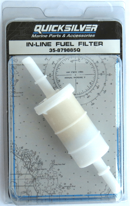 In-line bränslefilter för mercury 30-115 hk 4-takt och Verado 135-300 hk