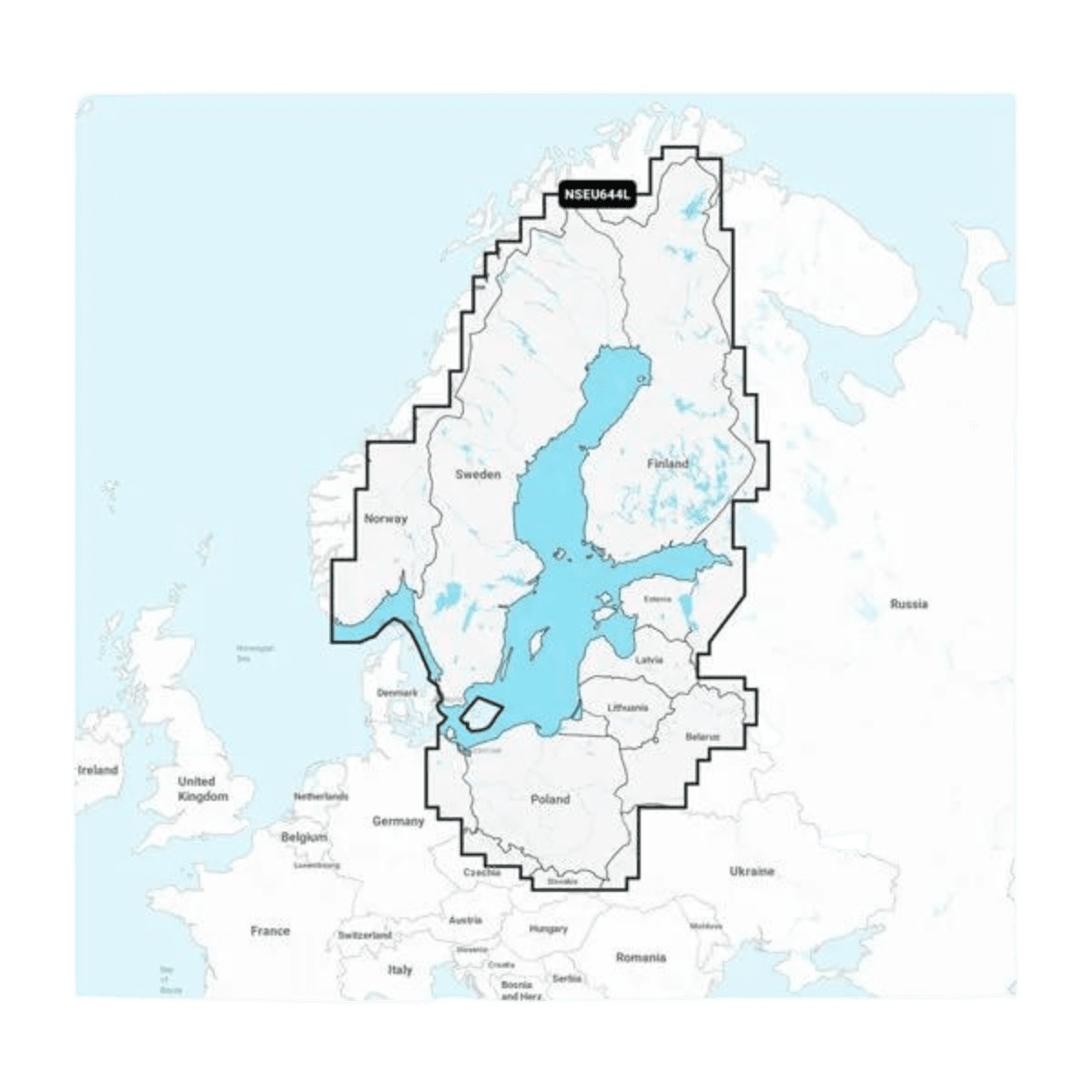 Navionics Marina sjökort - Östersjön