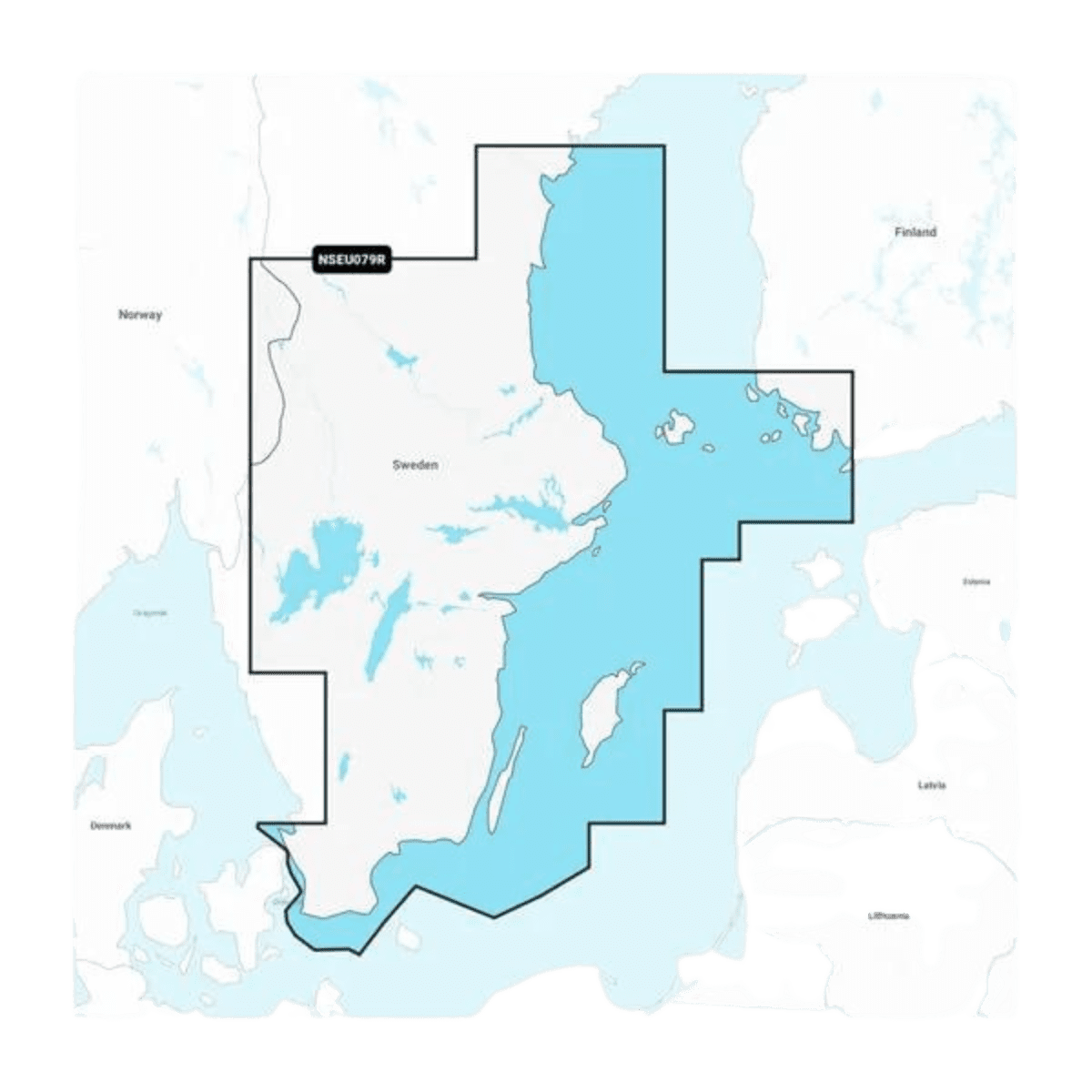 Navionics Marina sjökort - Sverige, Sydost