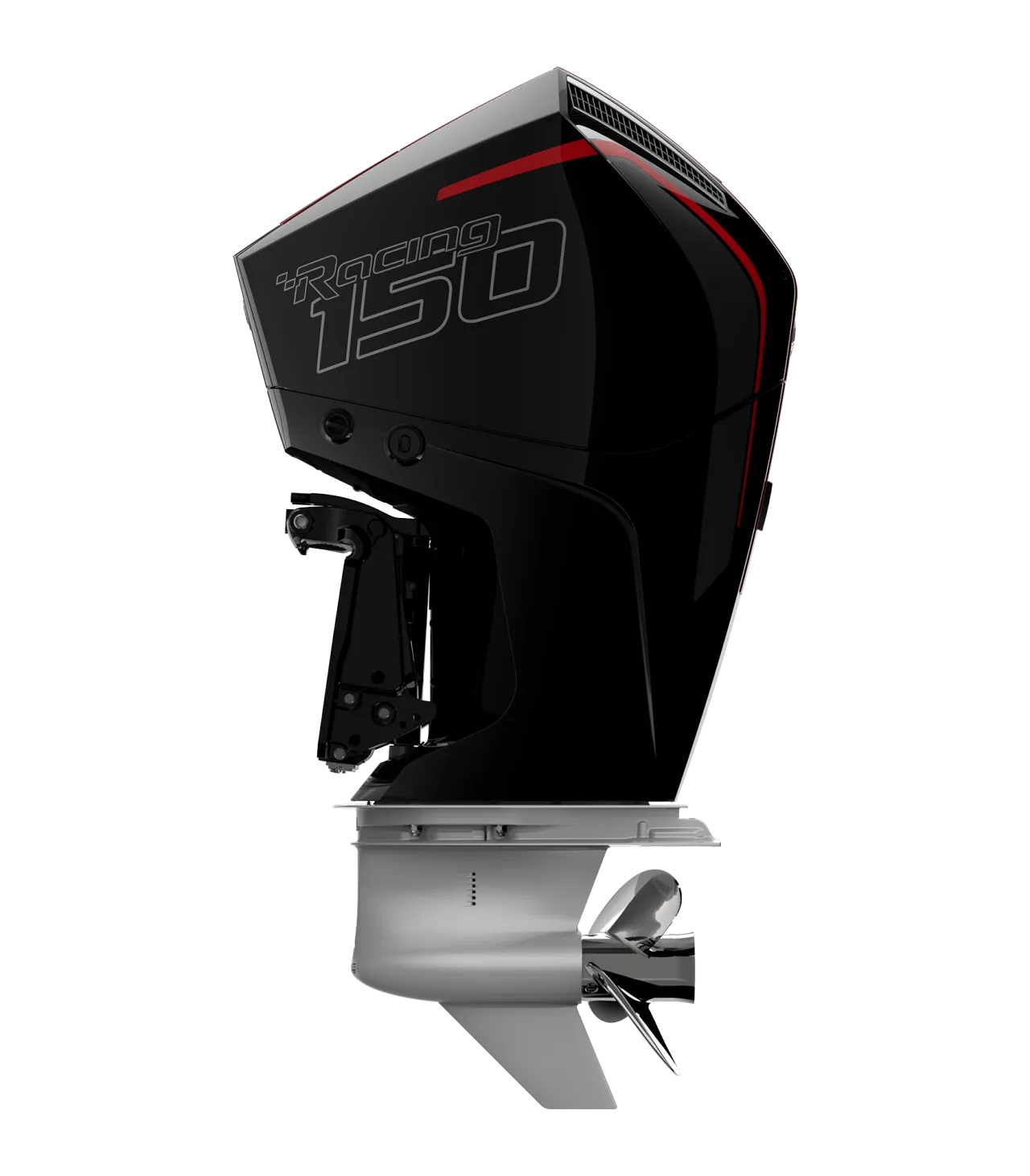 NYHET! Mercury Racing V6 150R Svart