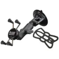 RAM® X-Grip® mobilhållare med standardarm och RAM® Twist-Lock™ sugkopp (B-kula) - 4