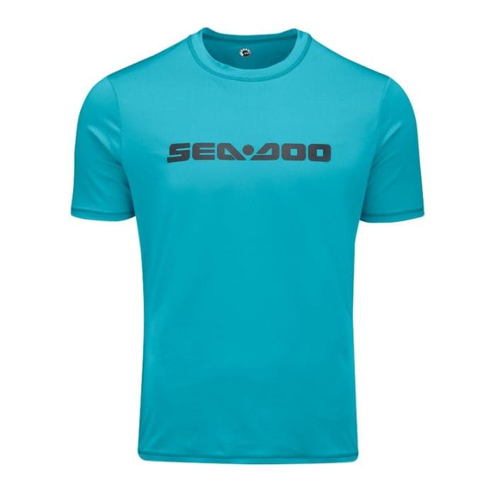 Sea-Doo Kortärmad Signature solskyddströja Turquoise XL