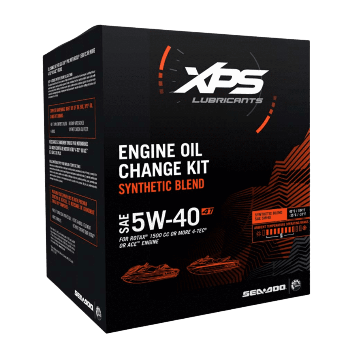 Sea-Doo Oil Change kit 5W40 1500CC+ EU