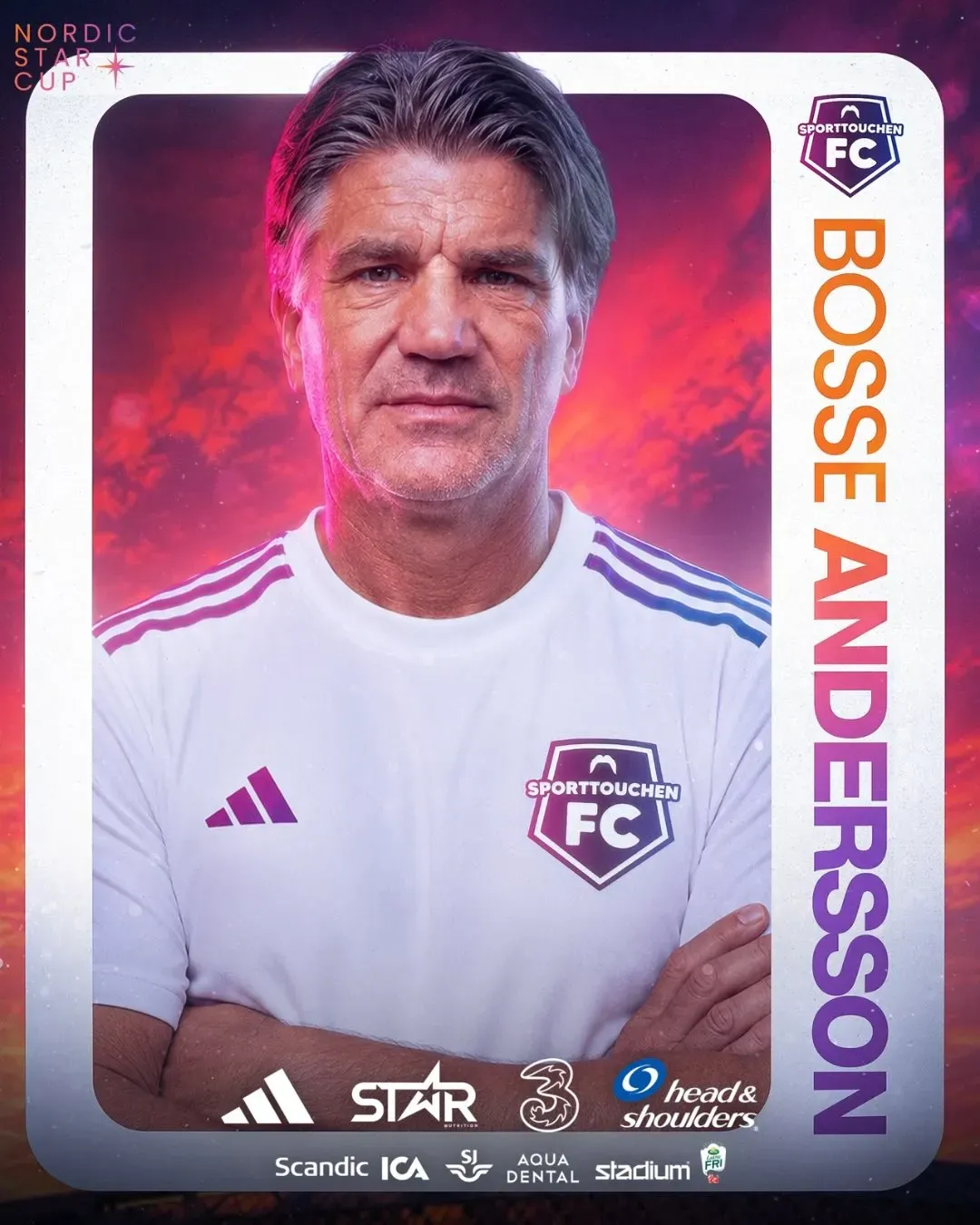 Bosse Andersson i Sporttouchen FC