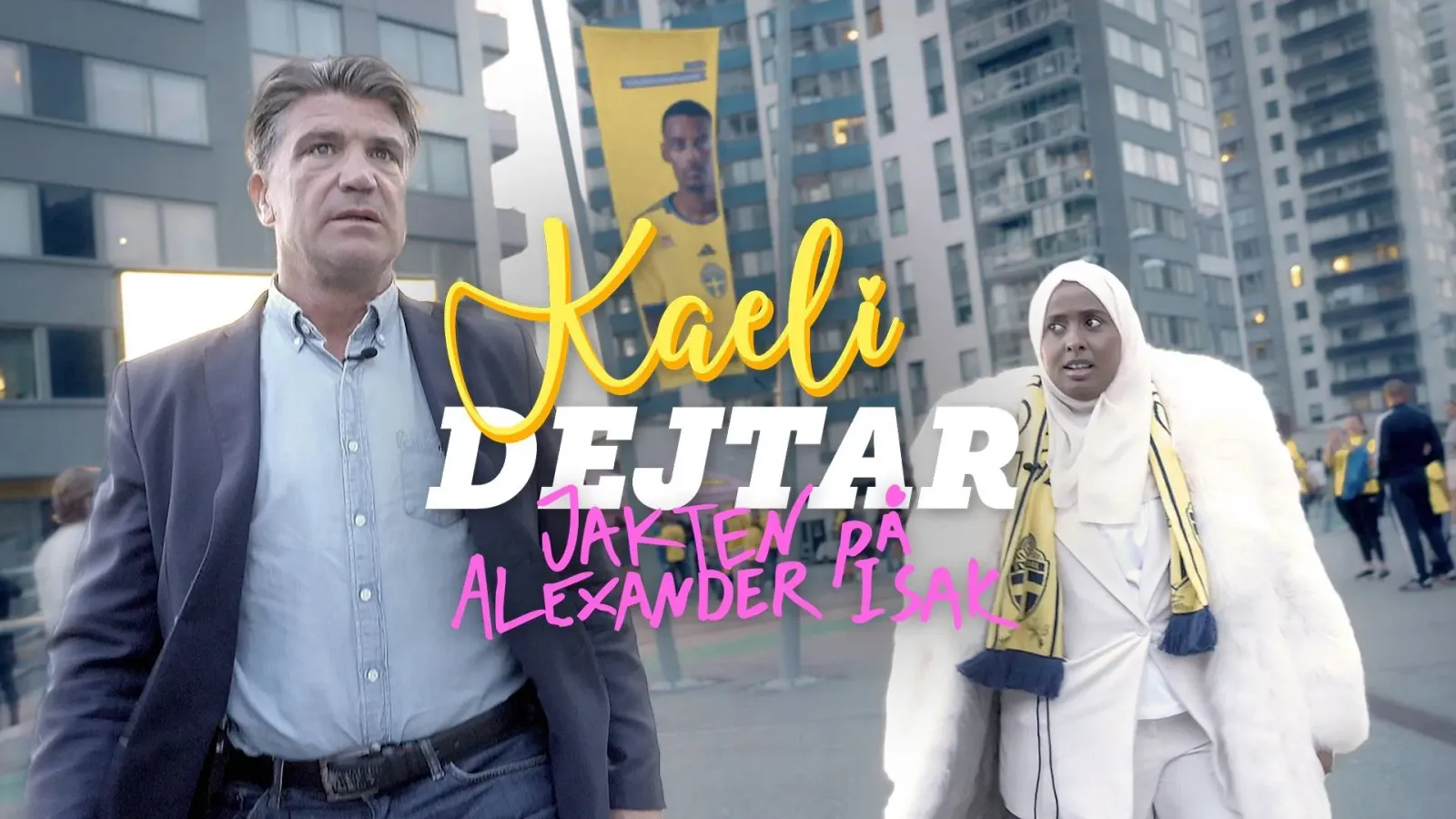 Bosse Andersson och Kaeli Abdi i Kaeli dejtar