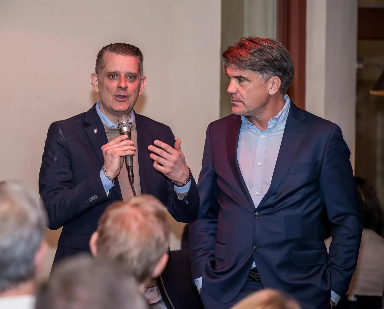 Bosse Andersson och Marcus Birro
