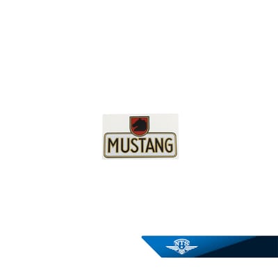 Ram & bakskärmsdekal Mustang, säljs styckvis.