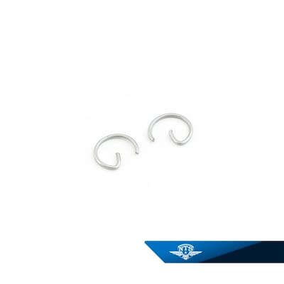 Låsringar för 10mm kolvbult, säljs parvis.