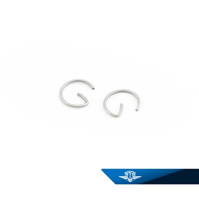 Låsringar för 12mm kolvbult, säljs parvis.