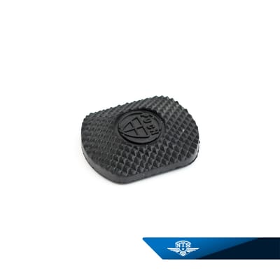 Bromspedalsgummi, Puch. Med logo.