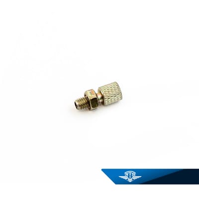 Sträckare med mutter till trottellock M5.