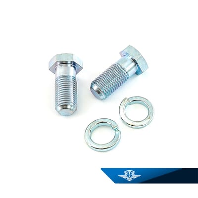 Bultsats till fotstöd/Fotpinne Puch.