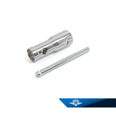 Tändstiftsnyckel, perfekt för verktyslådan på mopperallyn. 18/21 mm