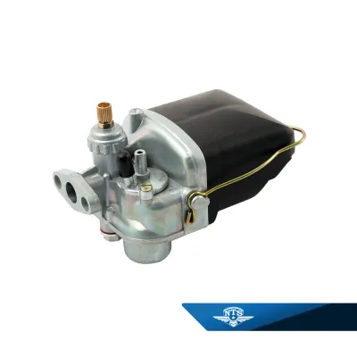 Förgasare Sachs 12mm, med luftburk, klämma & filter. Passar membrancylinder.