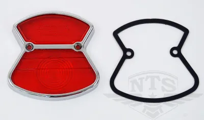 Baklampsglas Zundapp Combinette & Falconett, med packning.